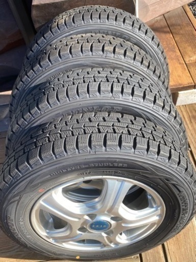 スタッドレスタイヤ　145/80R13 1シーズン使用