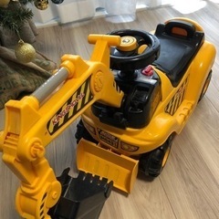 ショベルカー トーマス 乗用 2台セットの画像