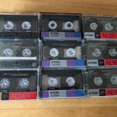 TDK中古カセットテープ　ノーマル36本