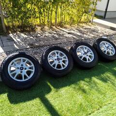 中古　スタッドレスタイヤ　145/80r13　ブリヂストン　BL...