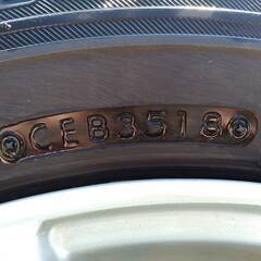 中古　スタッドレスタイヤ　145/80r13　ブリヂストン　BLIZZAK　ホイール付きの画像