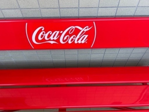 コカコーラ　長椅子　チェア　非売品