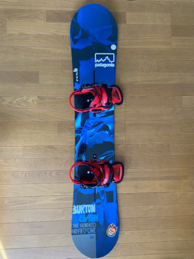 バートン　clash 151cm 2014年モデル　customバイン　EST