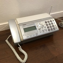 FAX付き電話機　只今交渉中