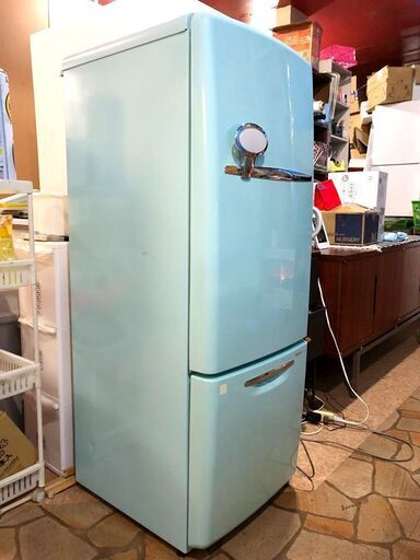 札幌近郊　送料無料　National ナショナル ノンフロン冷凍冷蔵庫 NR-B162R-AT 162L  W480×D613×H1321 家庭用 冷凍ストッカー フリーザー