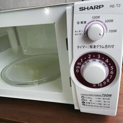 SHARP 電子レンジ RE-T2-W6の画像