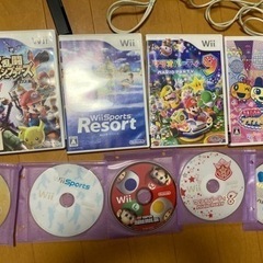 お取引中⭐︎Wii本体　ソフト9本の画像