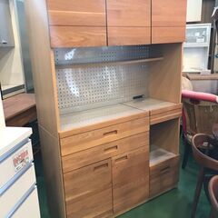 愛品館八千代店】unico ウニコ 3枚扉キッチンボード HUTTE