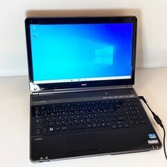 NEC LL750/D Core-i5-2410M 2.30GHz 4GB SSD240GB Win10 ノートPC リカバリ済 15.6ワイド