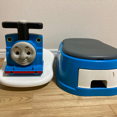 トーマス 補助便座 おまる 2way トイトレ 踏み台　ステップ