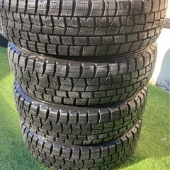 ご利用ありがとうございました！スタッドレスアルミセット‼️ ダンロップウィンターマックス01 2017年製　155/65R13の画像