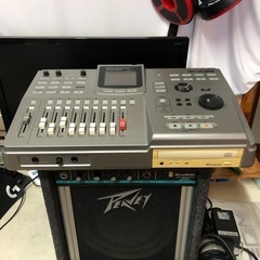 PEAVEY micro BASS とZOOM MRS-802