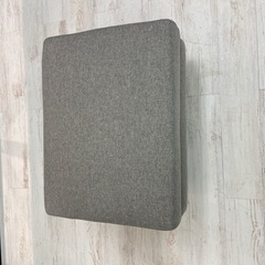 【無料】オットマン（グレー）の画像