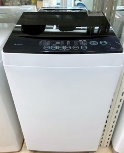 (送料無料) 2020年製 美品 6kg 洗濯機 ガラストップ つけおきコース ①