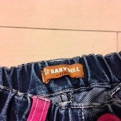 女の子服　ベビードール　一度のみ使用　110の画像