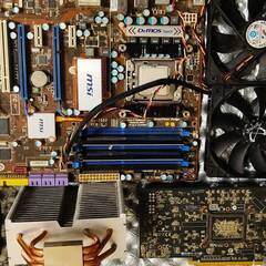 マザーセット.CPU.GPU.メモリ+おまけ。互換性完璧すぐ使え...