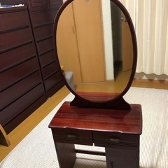 鏡台差し上げます