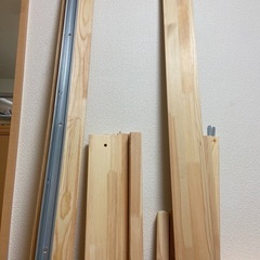 ベッドフレーム　IKEA セミダブルの画像