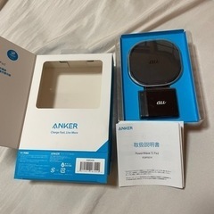 ANKER ワイヤレス充電器の画像