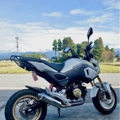 グロム  JC75後期　ホワイト　自賠責長いの画像