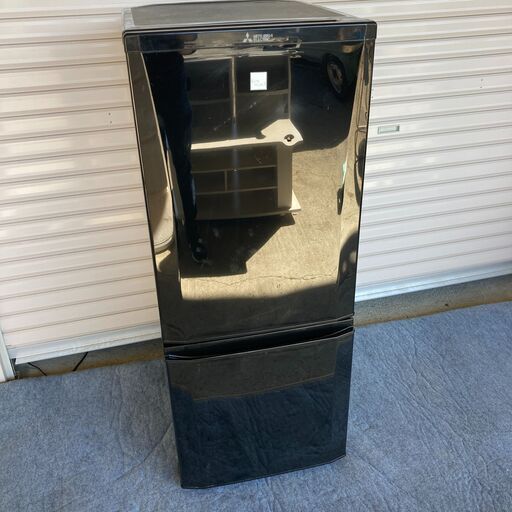 MITSUBISHI 三菱 146L 冷蔵庫 黒 MR-P15ED-KK 2019年 定価¥39,420