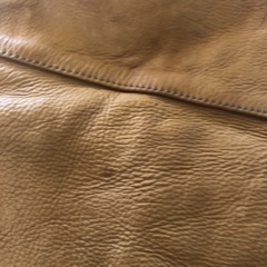 アンメートル　キャレ  1metre carre  本革　ショルダーバック　本皮　キャメル　茶色　ナチュラル　ブラウン　ベージュの画像