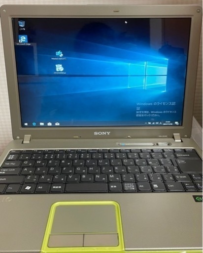 ノートパソコン sony vaio VGN-C61HB
