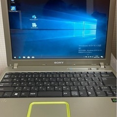 ノートパソコン sony vaio VGN-C61HB