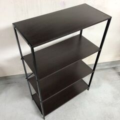 ✨🔔期間限定・特別価格🔔✨【美品】木製４段シェルフ 中古家具の画像