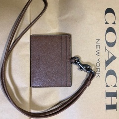 値下げします！　coach カードホルダーの画像