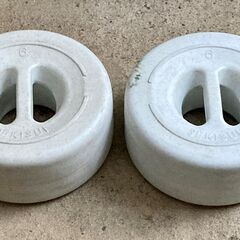 漬物用重石（白）２個あり（１個だけでもOK）