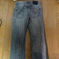 Levi's リーバイス 523　ブラックジーンズの画像