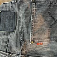 Levi's リーバイス 523　ブラックジーンズの画像