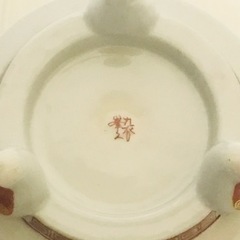 九谷焼 九谷 九谷峯久 峯久 赤絵金彩 耳付 獅子香炉 香炉 三足 の画像