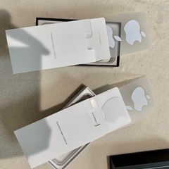 iPhone 箱のみ 7、8  2個 無料の画像