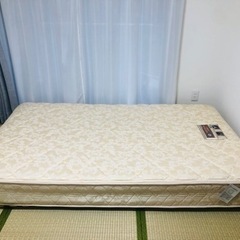 【0円】シーリージャパン　セミダブルマットレス