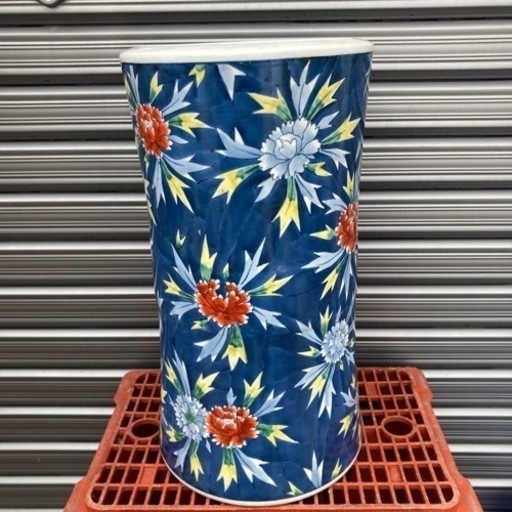 有田焼　花舟作　傘立て