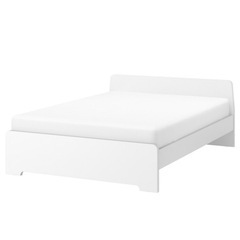 IKEA ベッドフレーム　ASKVOLL アスクヴォル　ホワイト