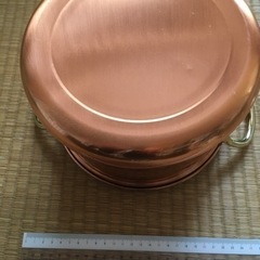 純銅料理鍋の画像