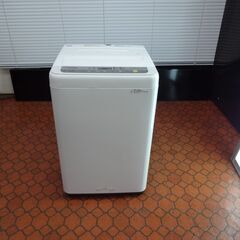 ID 990364　洗濯機パナソニック6.0Kg　２０１９年製　NA-F60B12