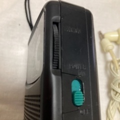 AM ポータブルラジオ　イヤホン付き中古の画像