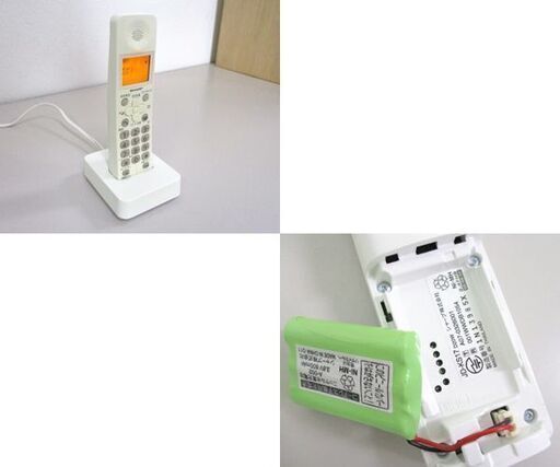 FAX SHARP Fappy UX-D20CL 子機1台 インクリボン２本付き 電話 普通紙FAX ホワイト デジタルコードレスファ