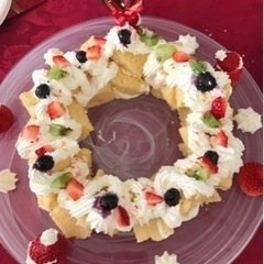 クリスマスケーキ作って食べましょう‼️
