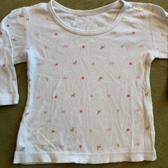 90センチ　女の子　ロングTシャツ　肌着　赤ちゃん本舗の画像