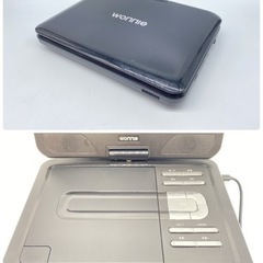 【訳あり商品】 ポータブルDVDプレーヤー【C3-1201】の画像