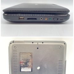 【訳あり商品】 ポータブルDVDプレーヤー【C3-1201】の画像