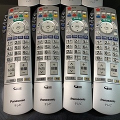 美品　パナソニック　ビエラ　リモコン 8個セット　動作確認済　EUR7667Z20 TH-26LX70 32LX75 37LZ75 32LX75S 32LX70 Panasonic テレビの画像