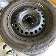 【値下げ不可】HONDAフリード　純正　スチールホイールと純正タ...