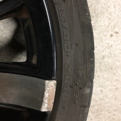 【値引き¥25,000→¥20,000】18インチ　ホイール　タイヤ　4本　7.5J 114.3 5穴の画像