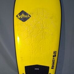13000円】Softech ソフトボード ROCKET FUEL 52 フィン付き 132cm